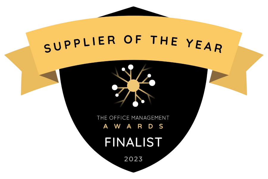 Office Management Supplier of the Year 2023 Finalist Badge